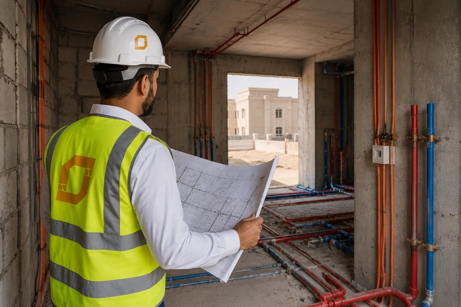 أعمال الكهرباء والسباكة